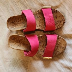 Vionic wedge sandals..like new..size 8 per Vionic..but really a size 9